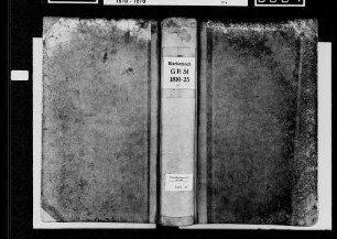 Blankenloch, evangelische Gemeinde: Standesbuch 1810-1825