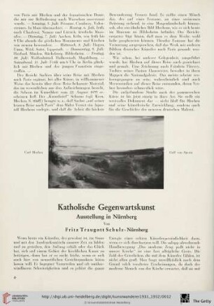 13/14: Katholische Gegenwartskunst : Ausstellung in Nürnberg