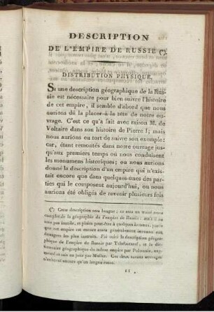 Description de l'empire de Russie