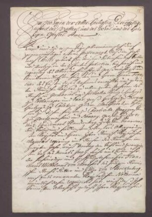 Notariatsinstrument über die Zustellung der kaiserlichen Urkunde an das Kapitel zu St. German (und Extractus).