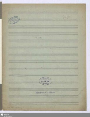 Quartets - Mus.2479-P-502 : vl (2), vla, b : GotZ deest
