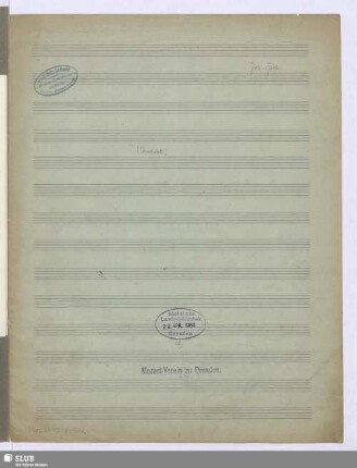 Quartets - Mus.2479-P-502 : vl (2), vla, b : GotZ deest
