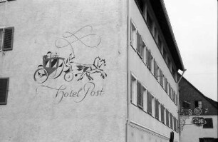 Freudenstadt: Fresko mit Postkutsche