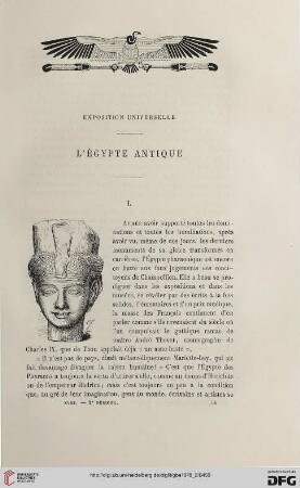 2. Pér. 18.1878: L' Égypte antique : exposition universelle