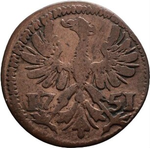 Münze, 4 Heller, 1751