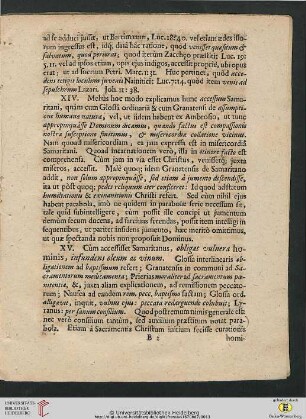 Thesis XIV
