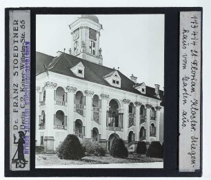 St. Florian, Augustinerchorherrenstift : Außenansicht, Treppenhaus