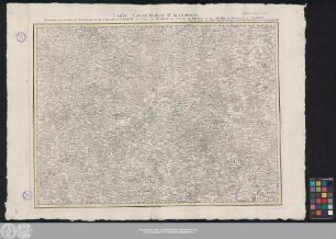 Feuille LIII: Carte Topographique D'Allemagne Contenant les Cercles de Czasslau, et de Chrudin, de la Boheme, les Cercles de Olmütz, de Iglau, de Brunn et de Znaim du Margraviat de Mæhren