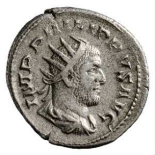 Münze, Antoninian, 248 n. Chr.