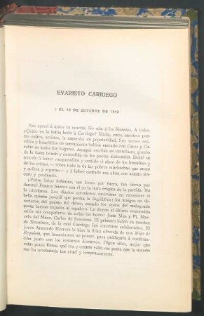 Evaristo Carriego