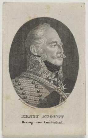 Bildnis des Ernst August, Herzog von Cumberland