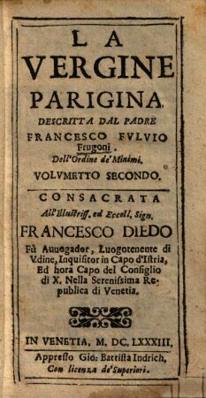 La vergine parigina, 2