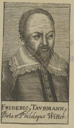 Bildnis des Fridericus Taubmannus