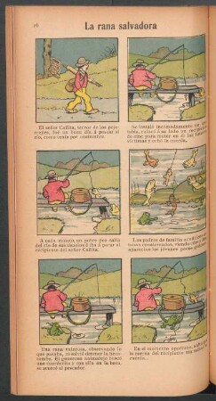La rana salvadora - [Cómic]