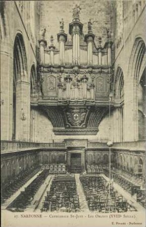 Narbonne - Cathédrale St-Just - Les Orgues
