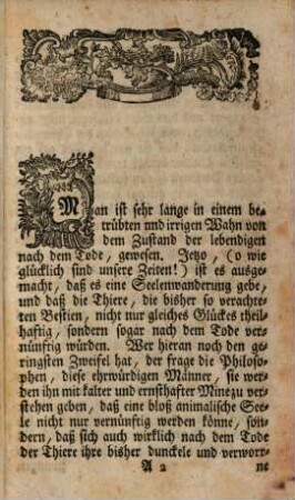 Die redende Thiere über Menschliche Fehler und Laster : Bey Ruhigen Stunden Lustig und nützlich zu lesen, Acht- und neun und dreysigstes Gespräch. Zwischen Einem Elephanten, und Einer Schlange