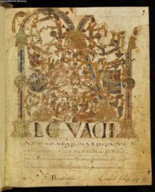 Graduale. Sequentiar. Liturgische Varia - Staatsbibliothek Bamberg Msc.Lit.6