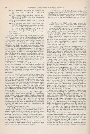 952-953 [Rezension] Schmoldt, Hans, Die Schrift 'Vom jungen Daniel' und 'Daniels letzte Vision'