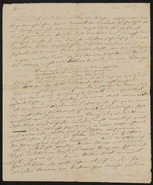 Brief von Clemens Brentano an Theodor Friedrich Arnold Kestner etwa vom 13.12.1799