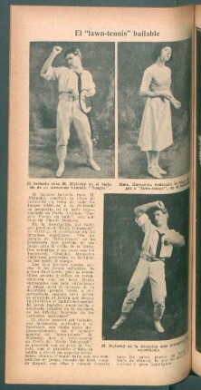 El "lawn-tennis" bailable