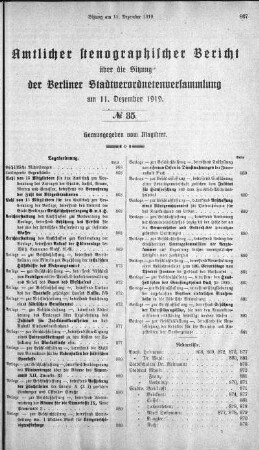 No. 35, 11. Dezember 1919