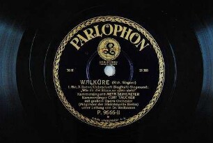 Walküre : I. Akt, 3. Szene, Liebesduett Sieglinde-Siegmund: "Wie dir die Stirne so offen steht" / (Rich. Wagner)