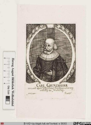 Bildnis Carl III. Grundherr (von Altenthann u. Weyherhaus)