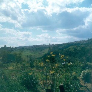 Sizilien. Blick auf die Stadt Caltanisetta