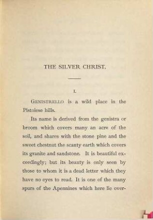 The silver Christ and other stories