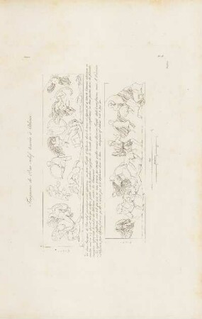 Abb.: Pl. 23 Fragmens de Bas-relief trouvés à Athènes