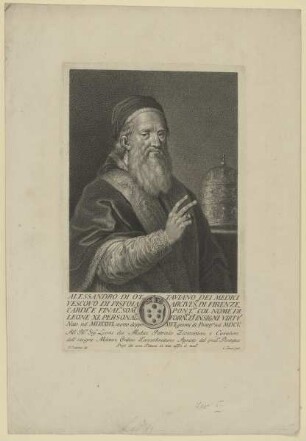Bildnis des Alessandro di Ottaviano dei Medici