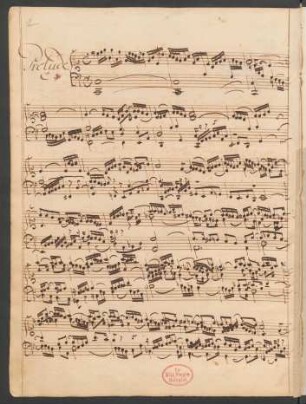 Präludien und Fugen; cemb; C-Dur; BWV 870