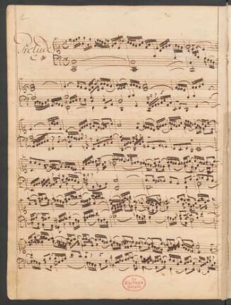 Präludien und Fugen; cemb; C-Dur; BWV 870