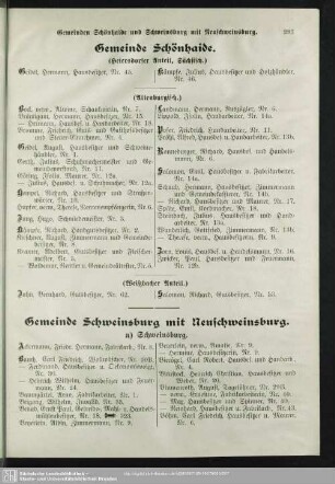Gemeinde Schweinsburg mit Neuschweinsburg