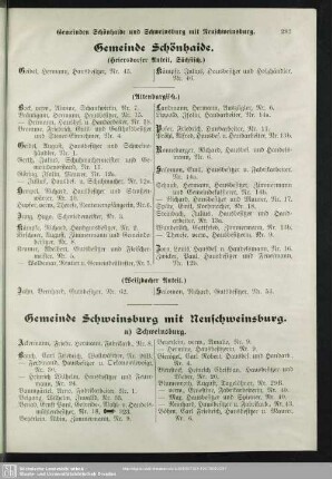 Gemeinde Schweinsburg mit Neuschweinsburg