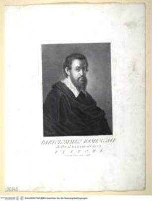 Porträt des Bartolomeo Ramenghi - Porträt Bartolommeo Ramenghi, detto il Bagnacavallo