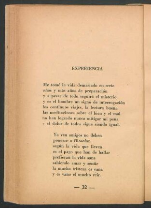 Experiencia