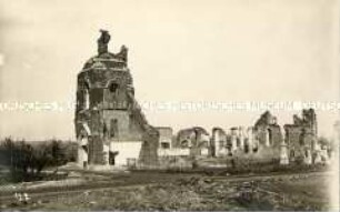 Zerstörte Kirche (Belgien?)
