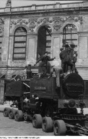 Verkehr, Eisenbahn - Post, 1955-1956