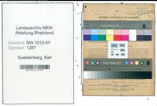 Entnazifizierung Karl Gueldenberg , geb. 27.09.1884 (Arbeiter)