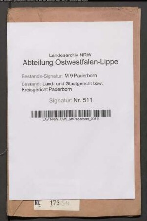 Separation in den Gemeinden Oesdorf und Meerhof.