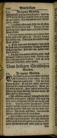 Vom heiligen Christlichen Glauben.