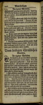 Vom heiligen Christlichen Glauben.
