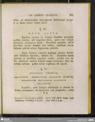 §. IV. Odor. Sapor