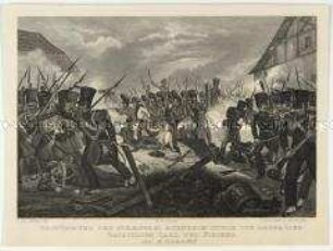 Erstürmung der Schäferei Auenheim durch die Grenadier-Bataillone Carl und Fischer am 18. Oktober 1813 (aus einer Folge zu den Befreiungskriegen)