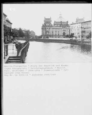 Reichstagsgebäude — Ostfassade