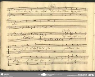 No. 12 Aria und Chor: "Ach wie zieht mein Sinn"