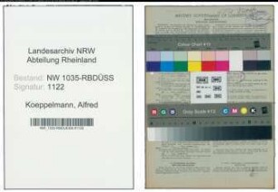 Entnazifizierung Alfred Koeppelmann , geb. 28.02.1899 (Chemotechniker)