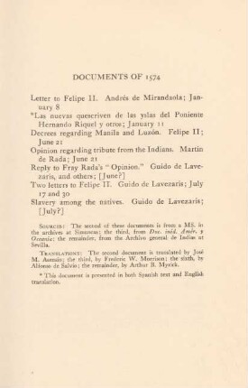 Documents of 1574
