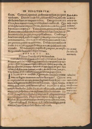 Psalmus XI. - Psalmus XX.